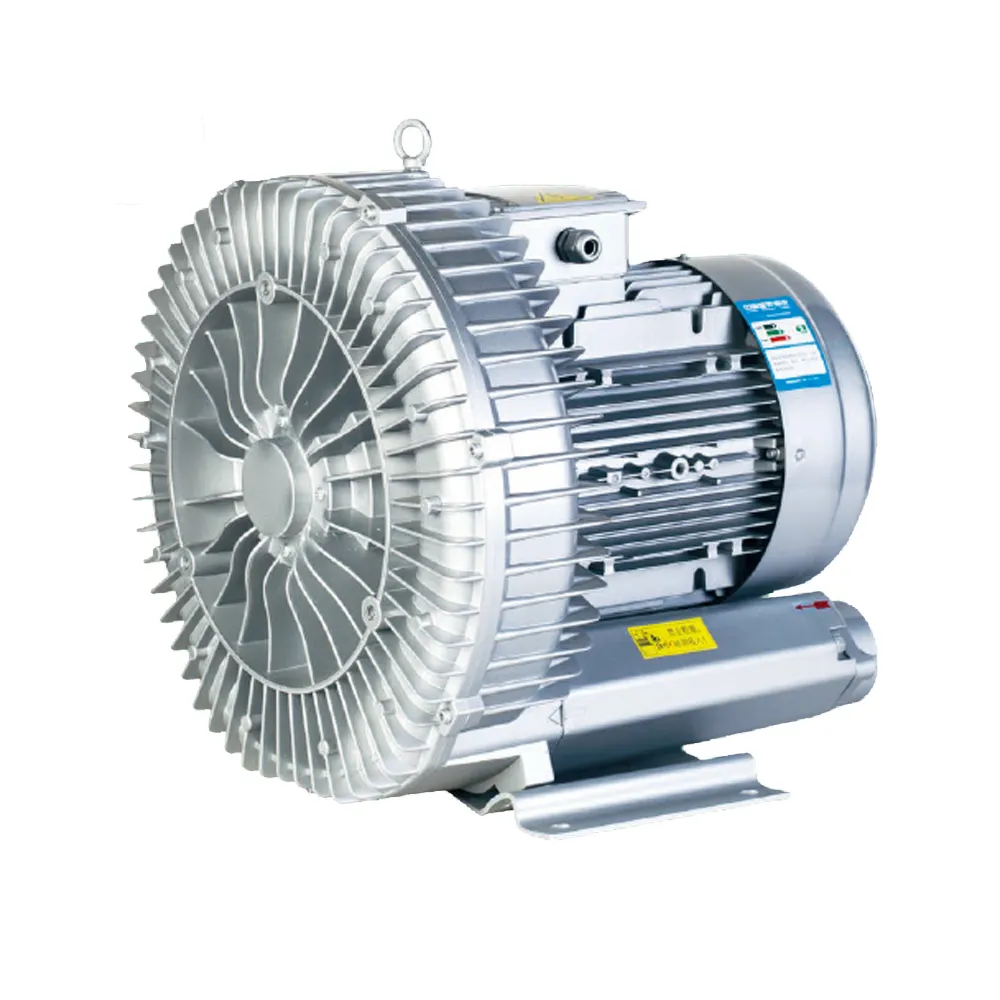 歐冠LD055H43RA8 大風量 量大高壓鼓風機 5.5KW 11.67-14.00m3/min 吹吸兩用 -28-38KPa 吸塵 曝氣 增氧 攪拌專用風機